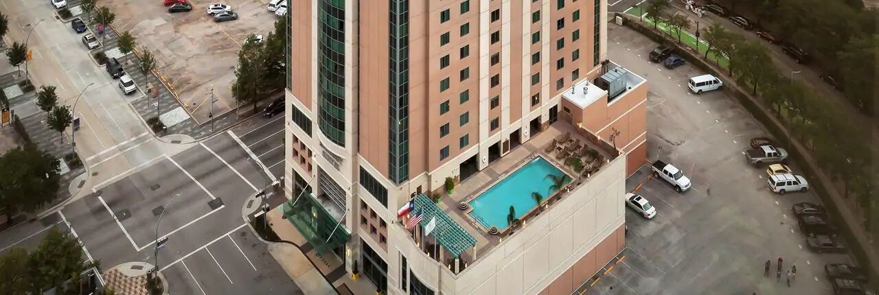 Embassy Suites Houston - Downtown Buitenkant foto